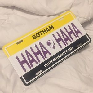 Perfect Condition Joker License Plate